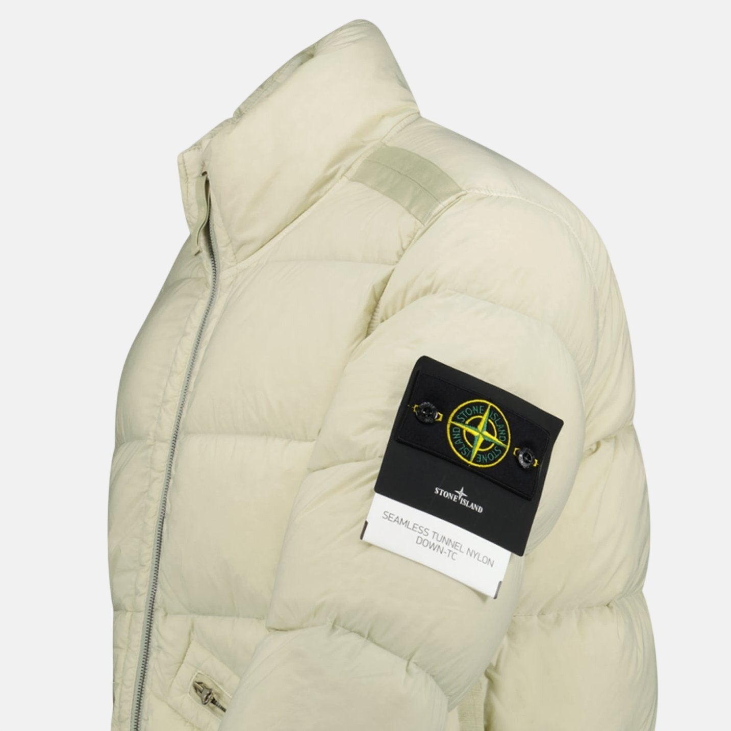 Stone Island Seamless Tunnel Nylon Puffer Jacket Off - White – sku-53518098530685 | Studio DOS by Designer Outlet Sales