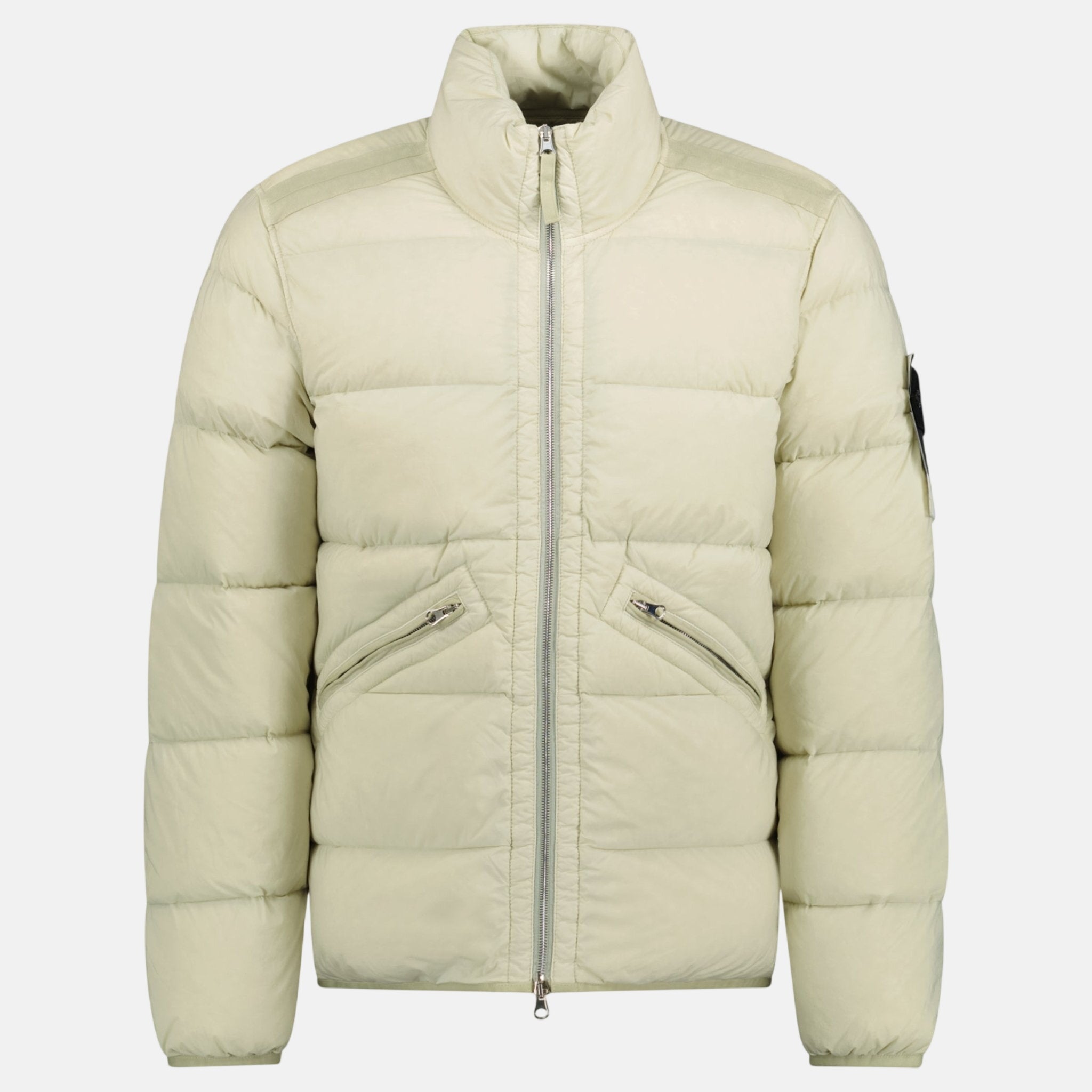 Stone Island Seamless Tunnel Nylon Puffer Jacket Off - White – sku-53518098530685 | Studio DOS by Designer Outlet Sales