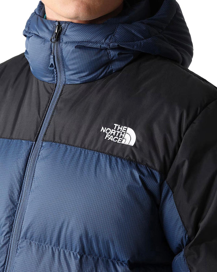 THE NORTH FACE MENS DIABLO HOODED JACKET SHADY BLUE-Designer Outlet Sales