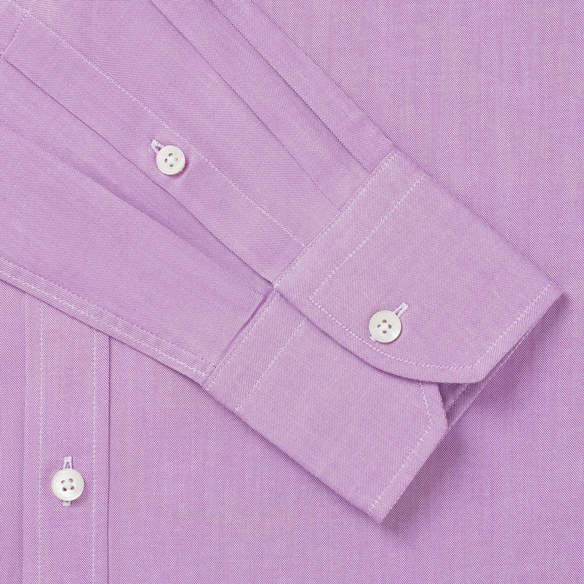 Thomas Pink Tailored Fit Formal Oxford Cotton Shirt Purple – 40546-003-701 | Studio DOS by Designer Outlet Sales