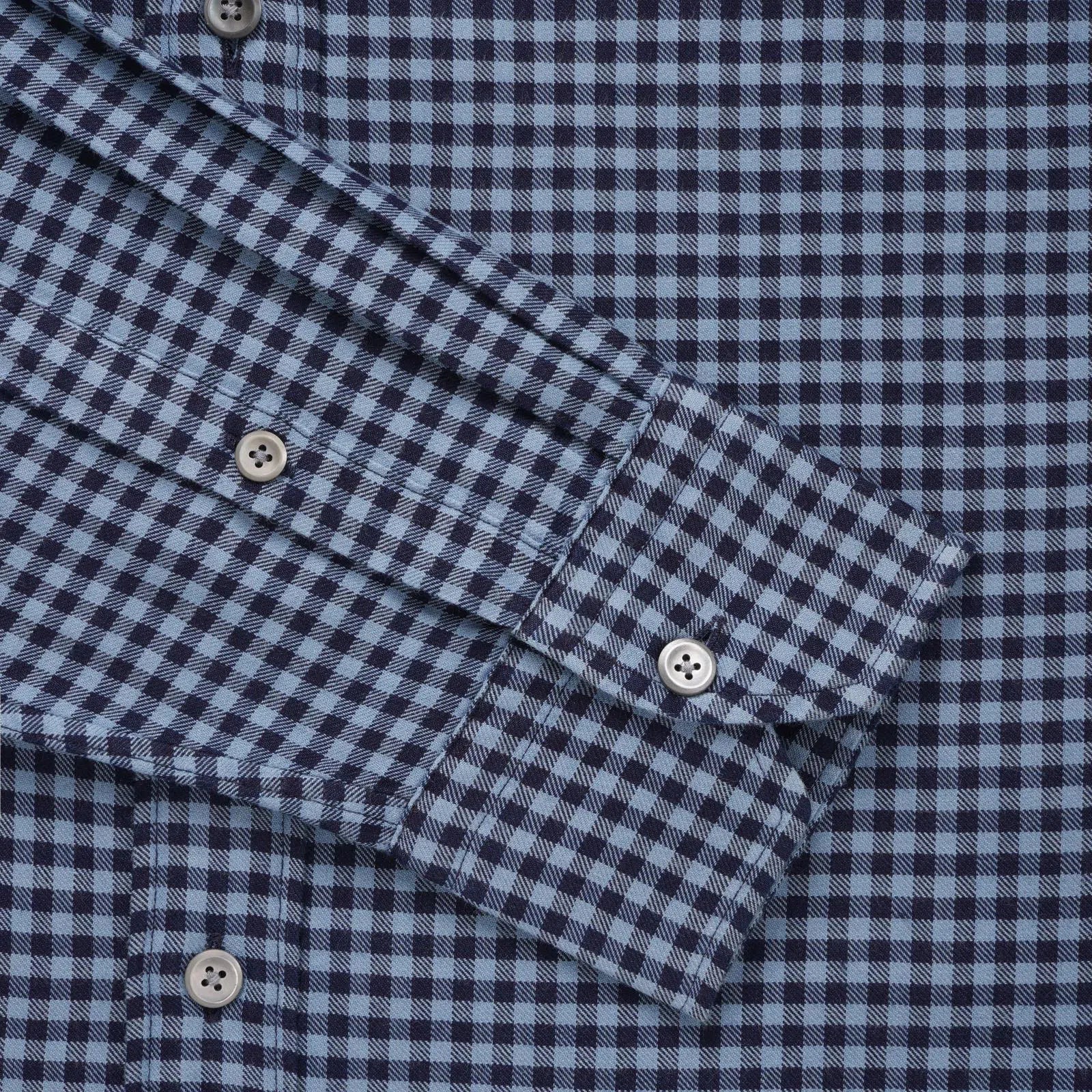 Thomas Pink Tailored Fit Smart Casual Brushed Check Shirt Blue – 40546-007-904 | Studio DOS by Designer Outlet Sales