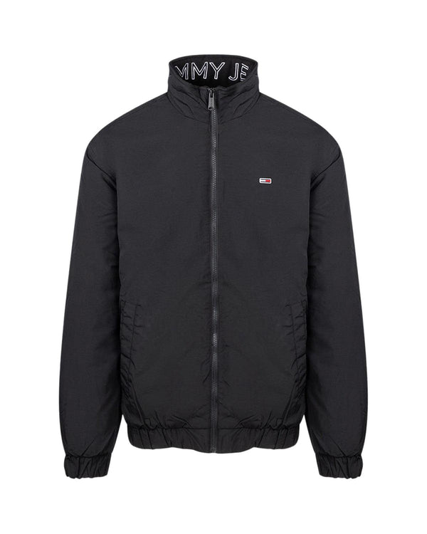 TOMMY HILFIGER MENS TJ ESSENTIAL PADDED JACKET BLACK-Designer Outlet Sales