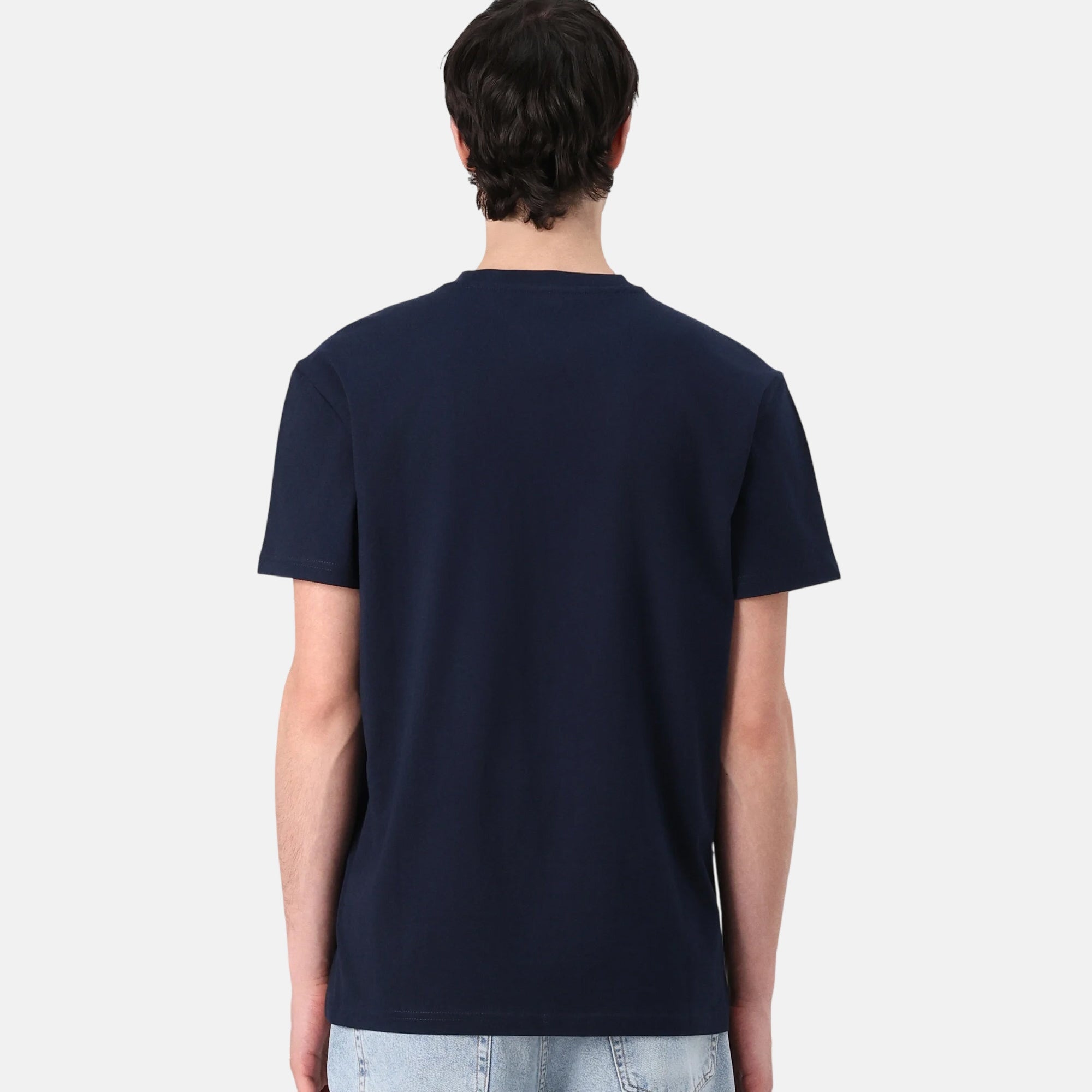 Tommy Jeans Mens Flag Linear T-Shirt Dark Night Navy – SPR234-S | Studio DOS by Designer Outlet Sales