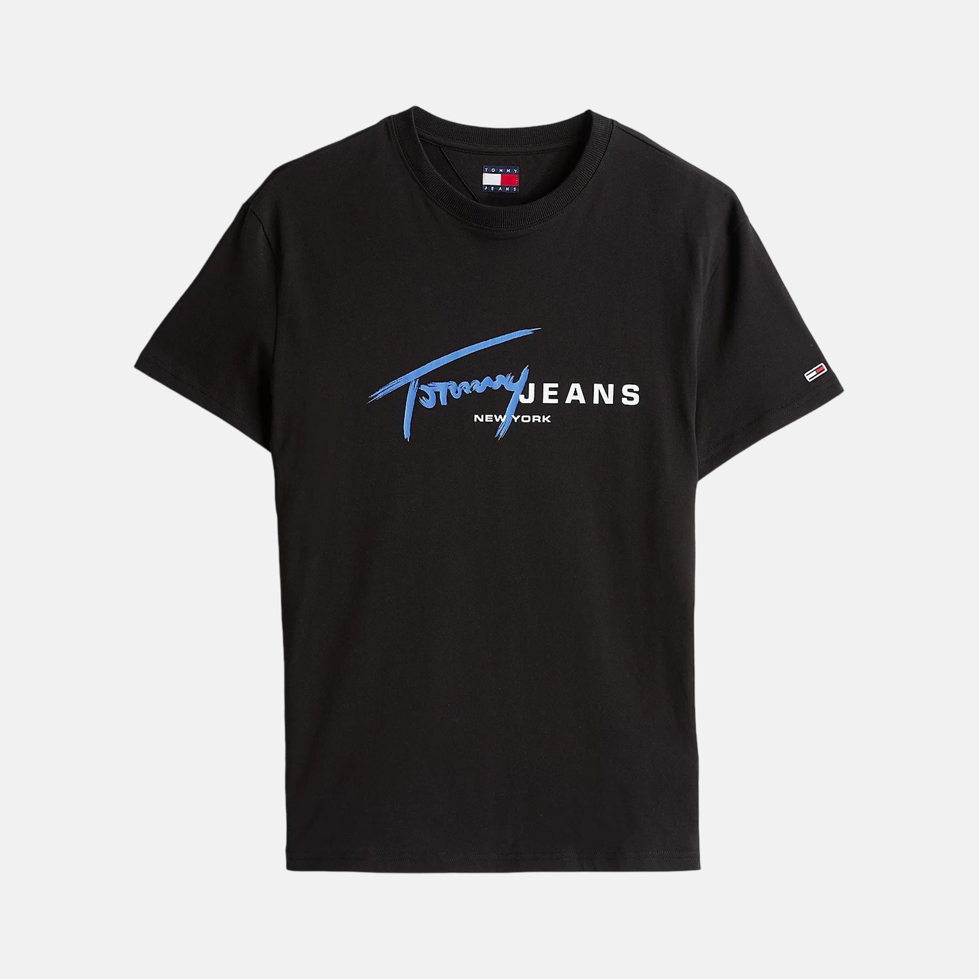 Tommy Jeans Mens Graffiti Logo T-Shirt Black – SS25298-S | Studio DOS by Designer Outlet Sales