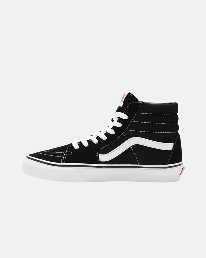 VANS SK8-HI TRAINERS BLACK WHITE-Designer Outlet Sales