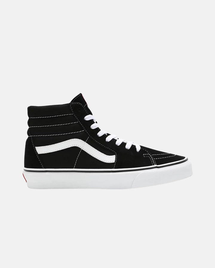 VANS SK8-HI TRAINERS BLACK WHITE-Designer Outlet Sales