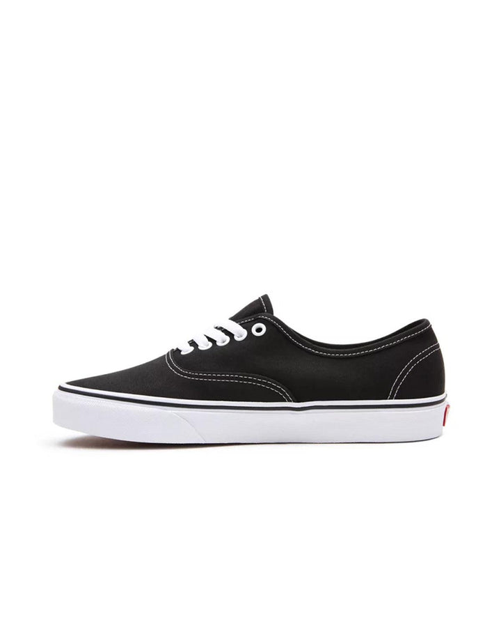 VANS AUTHENTIC TRAINERS BLACK WHITE-Designer Outlet Sales